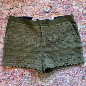 Anthro Daughters of the Liberation Crochet Shorts